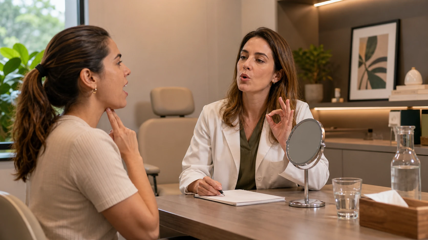 Atendimento fonoaudiológico para reabilitação vocal